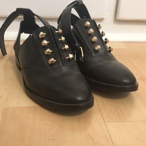 Balenciaga Ankle tie Loafers